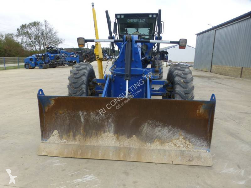 Niveleuse Caterpillar Lame AV+riper