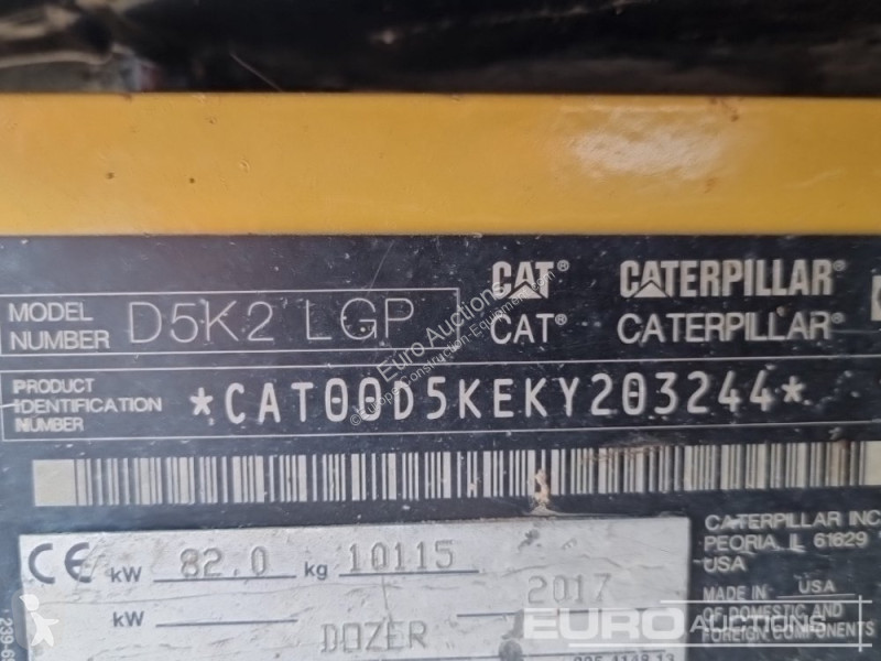 Grader Caterpillar D5K