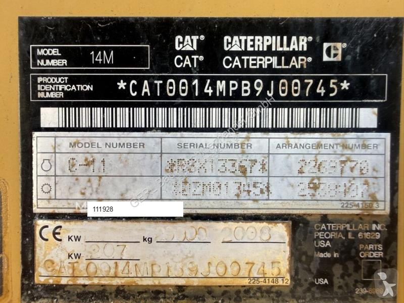 Vägskrapa Caterpillar 14 M