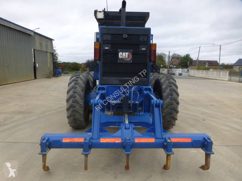 Niveleuse Caterpillar Lame AV+riper