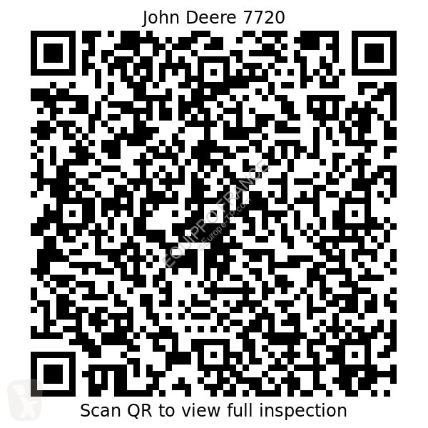 Niveleuse John Deere 7720