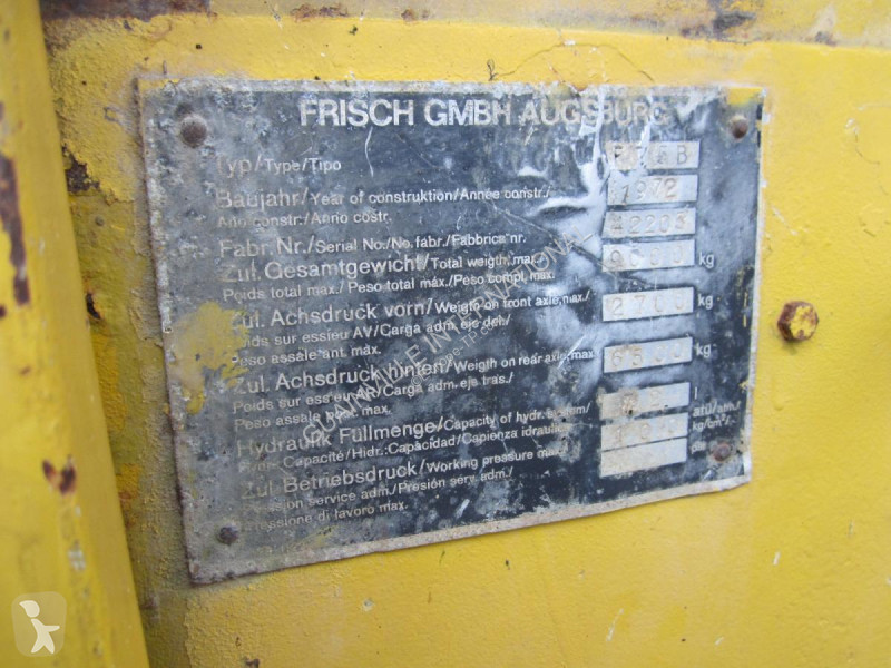 Planeringshøvl Frisch  F75B