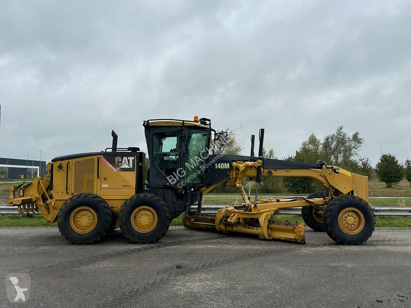 Planeringshøvl Caterpillar Ripper + Pushblock