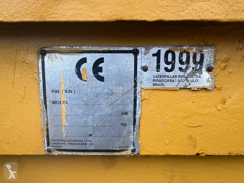 Grejder Caterpillar 160H INCL LEVELING SYSTEM