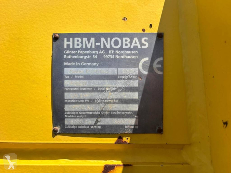 Грейдер HBM BG 190 TA-4