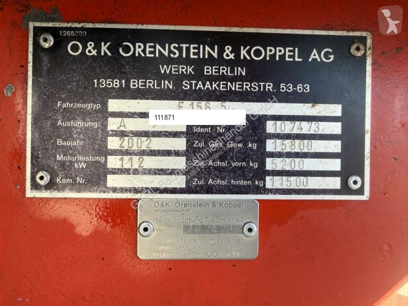 Vägskrapa New Holland F 156.5 A