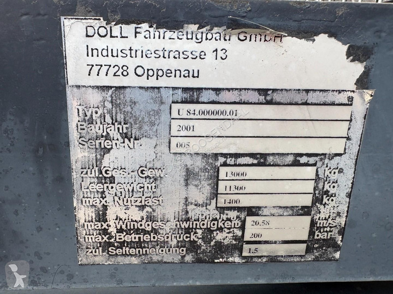 منصة تلسكوبية Mercedes ATEGO 1317 + DOLL AERIAL...
