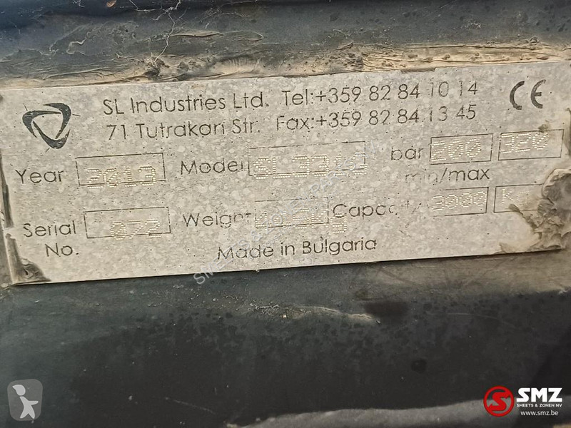Heftruckonderdeel  Occ Steenklem 3000kg SL331G