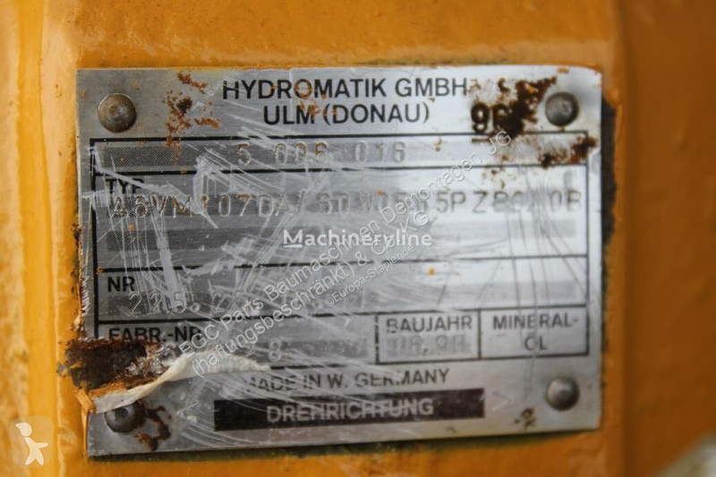 Dele til håndtering Liebherr Moteur hydraulique...