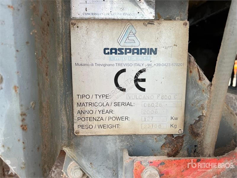 Piese stivuitoare  Vulcano F800 Tracked...