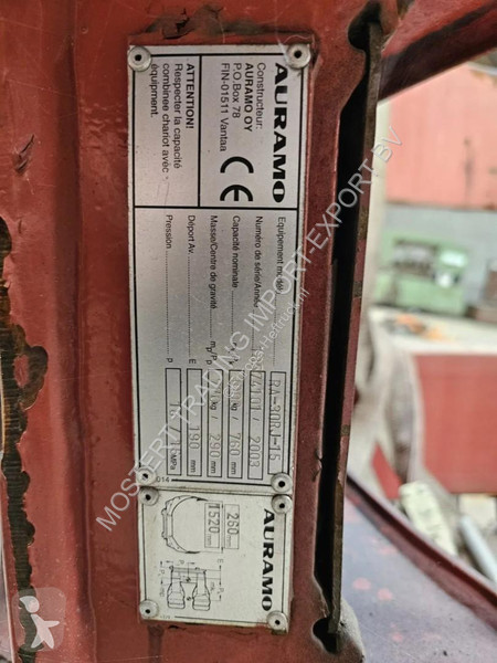 قطع آلات المناولة Bolzoni-Auramo RA-30RJ-15...