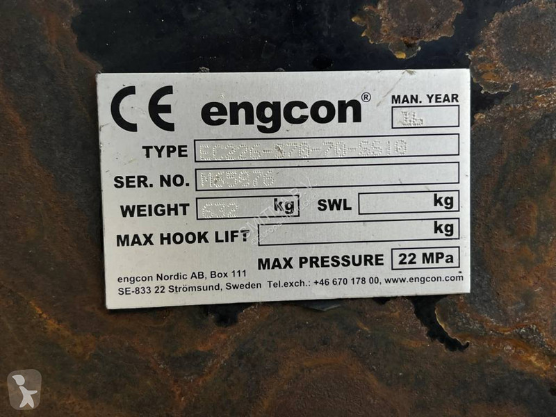 قطع آلات المناولة Engcon EC226-S70-70-SS10