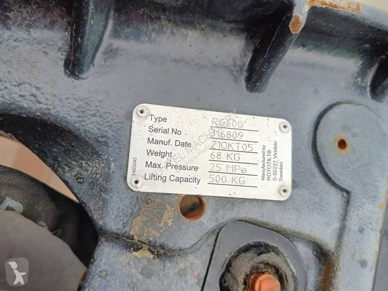 Delar hanteringsmaterial  r3 r8 MR50 mecalac...
