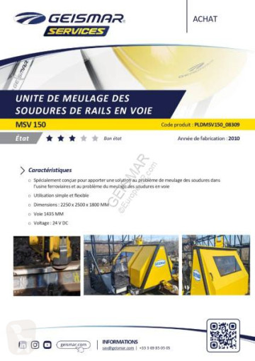 Material ferroviario Geismar