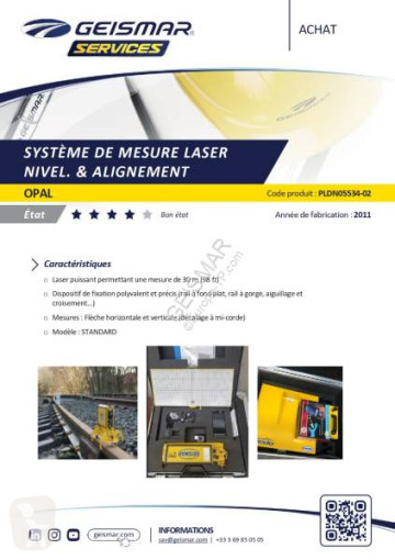 Matériel ferroviaire Geismar