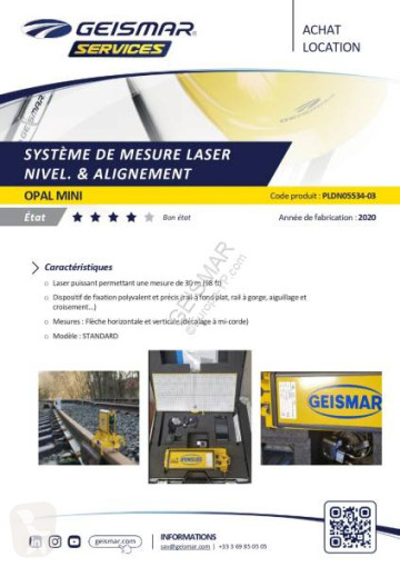 Matériel ferroviaire Geismar