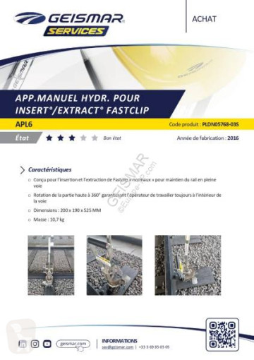 Material ferroviario Geismar
