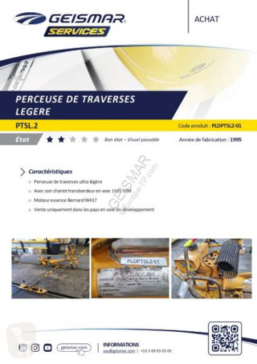 Matériel ferroviaire Geismar