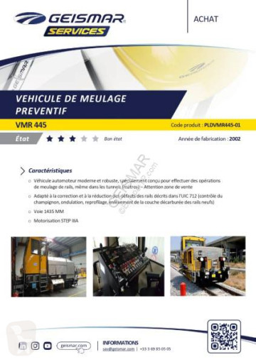 Matériel ferroviaire Geismar