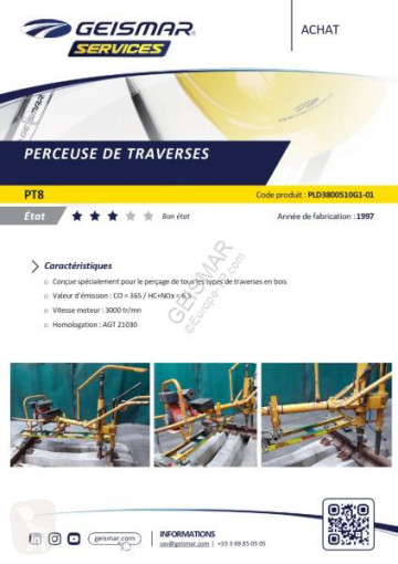 Matériel ferroviaire Geismar