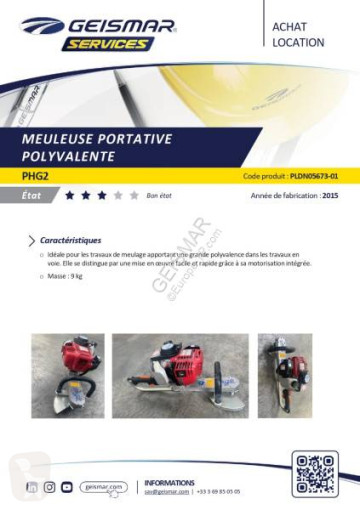 Matériel ferroviaire Geismar