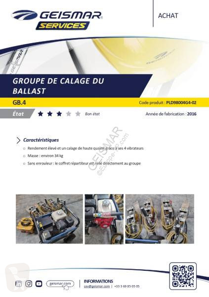 Lavori stradali Geismar GB.4