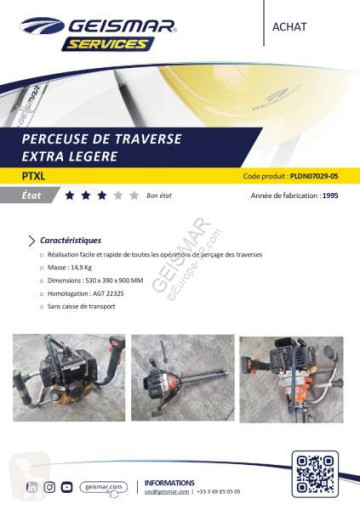 Matériel ferroviaire Geismar