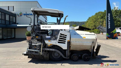 Echipamente pentru lucrari rutiere finisor asfalt Vögele