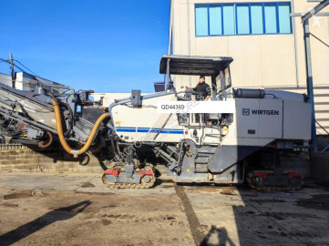 Obras públicas rodoviárias plaina de asfalto Wirtgen