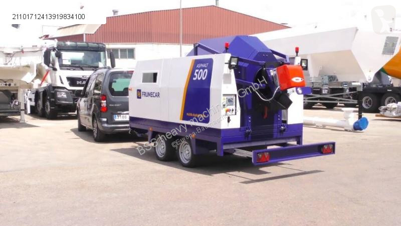Obras de carretera FRUMECAR Asphalt Recycler 500