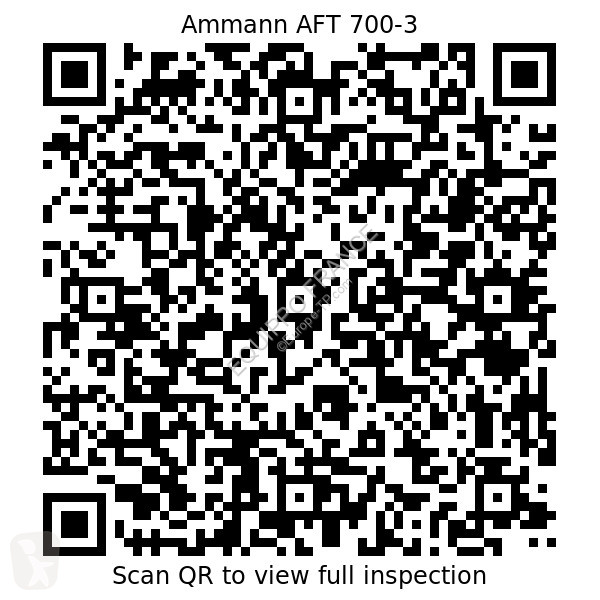 Vejarbejde Ammann AFT 700-3