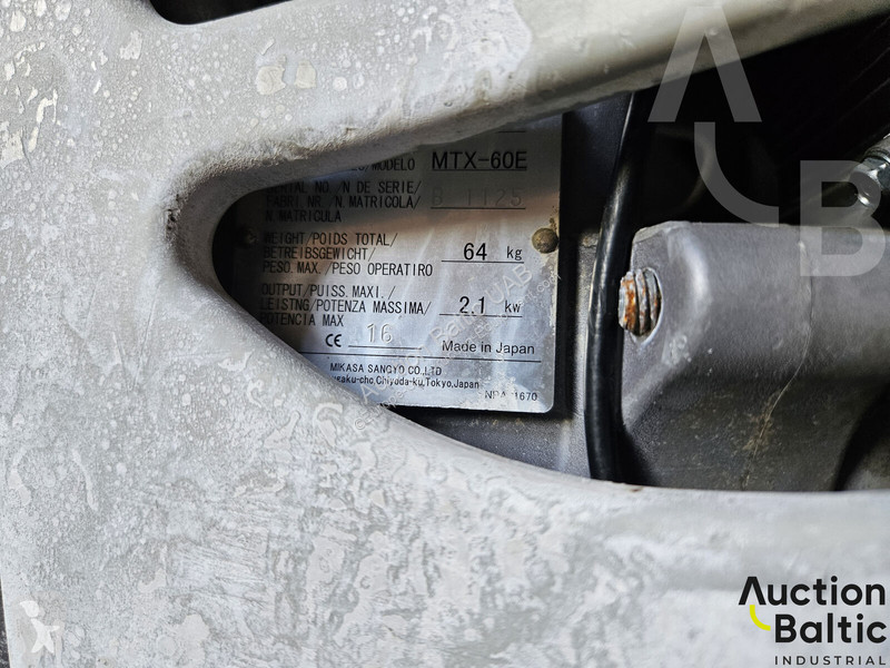 أشغال طرقية Mikasa MTX-60E