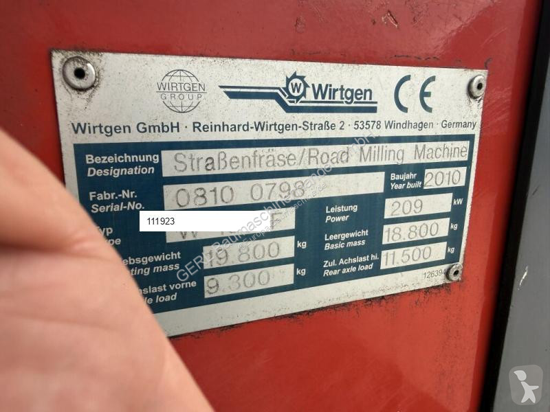 Vägarbeten Wirtgen