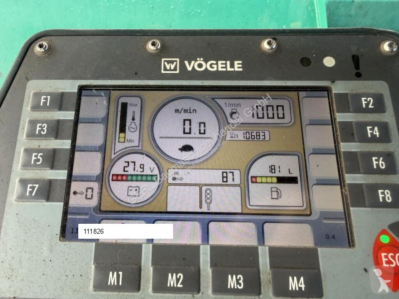 Vägarbeten Vögele Super 1800-3i