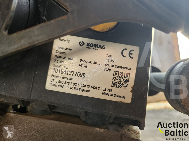 Wegenbouw Bomag BT 65
