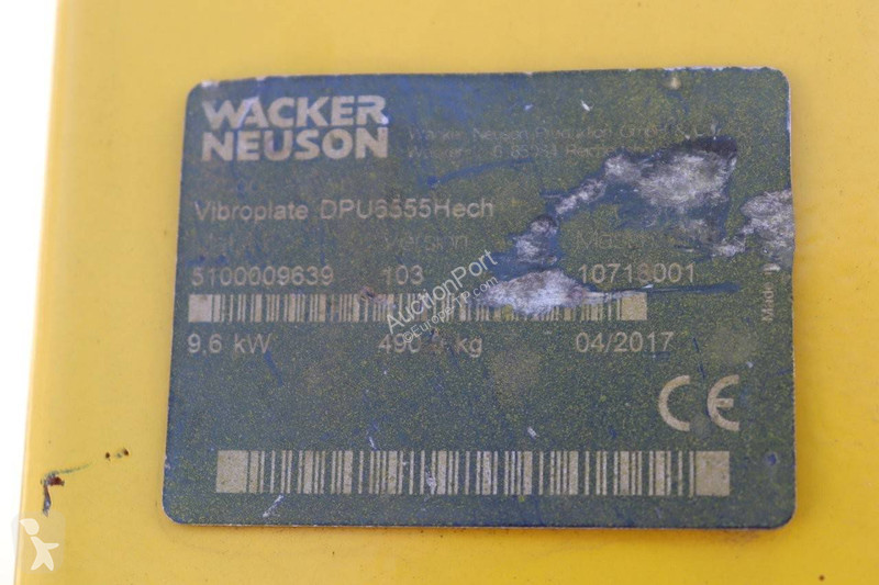 Echipamente pentru lucrari rutiere  DPU6555