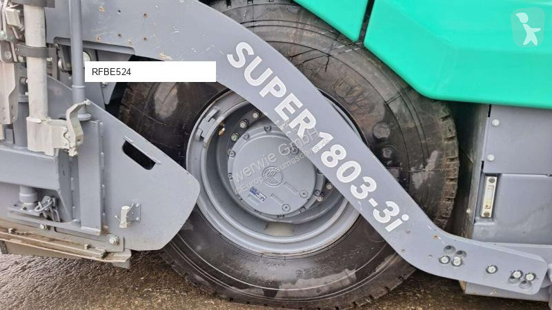 Cestné staviteľstvo Vögele SUPER 1803-3i /...