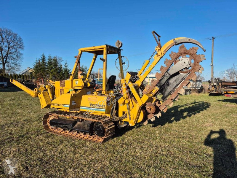 Wegenbouw Vermeer Flextrak 75 Pługoukładacz...