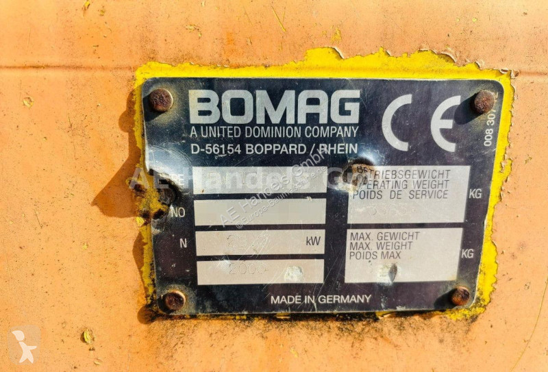 Jordstamper Bomag