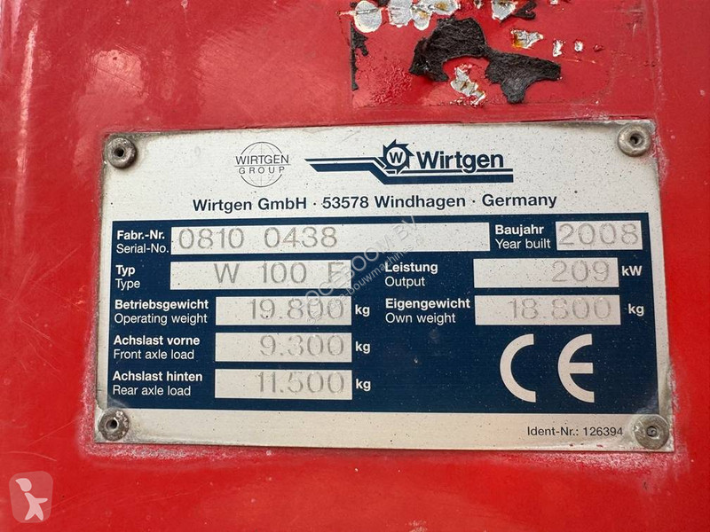 Vejarbejde Wirtgen