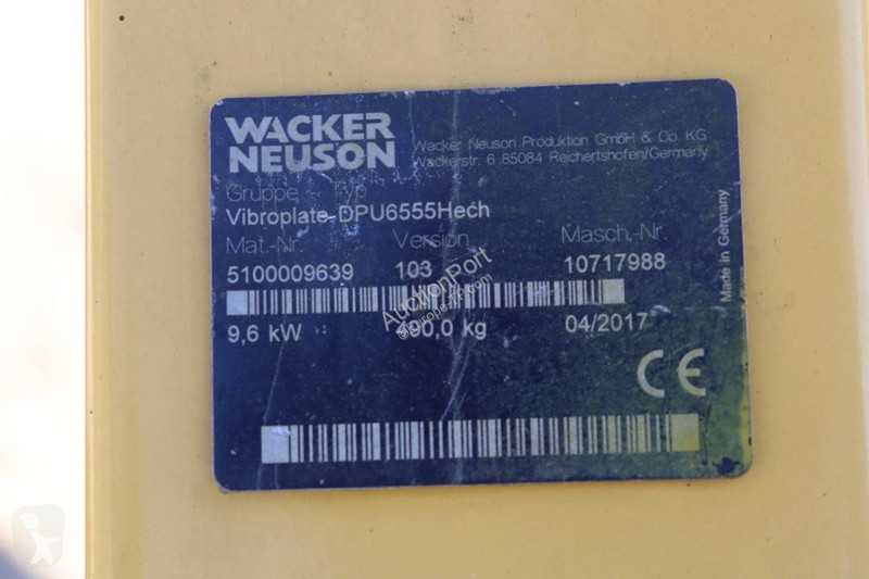 Echipamente pentru lucrari rutiere  DPU6555