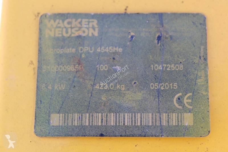 Echipamente pentru lucrari rutiere  DPU4545