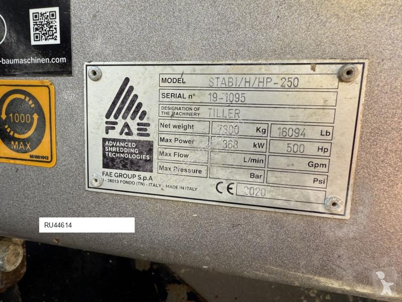 Vejarbejde FAE STABI H/HP 250