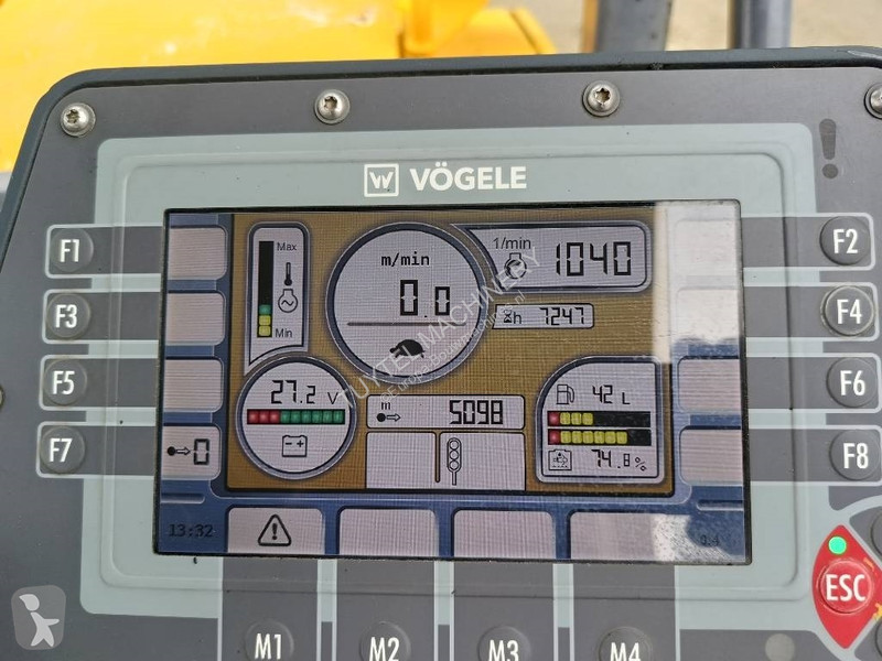 Wegenbouw Vögele Super 1303-3i asfalt machine...
