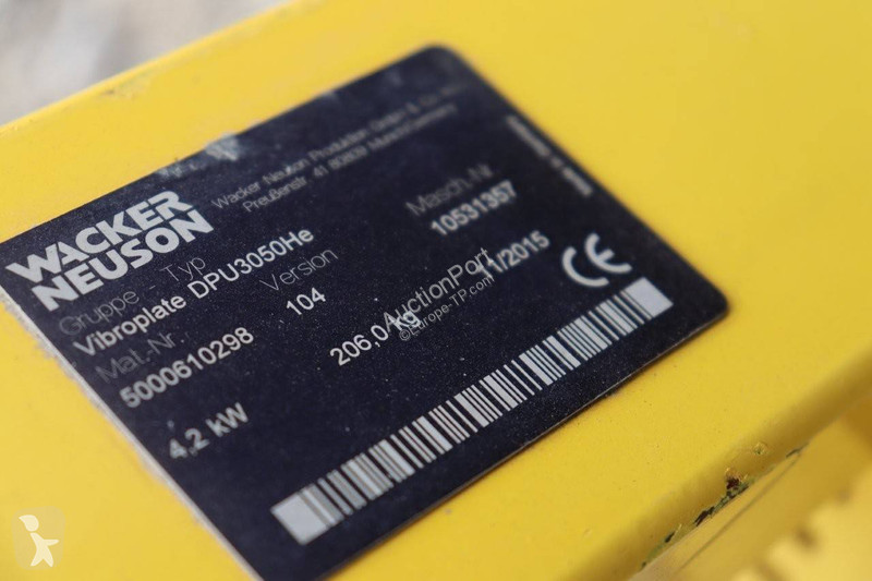 Echipamente pentru lucrari rutiere  DPU3050