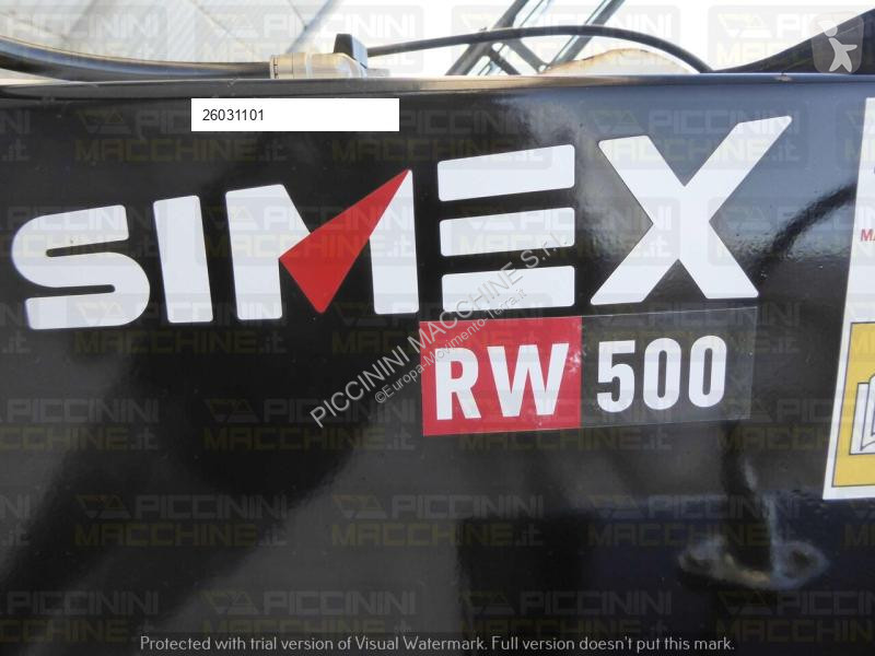 أشغال طرقية Simex RW500