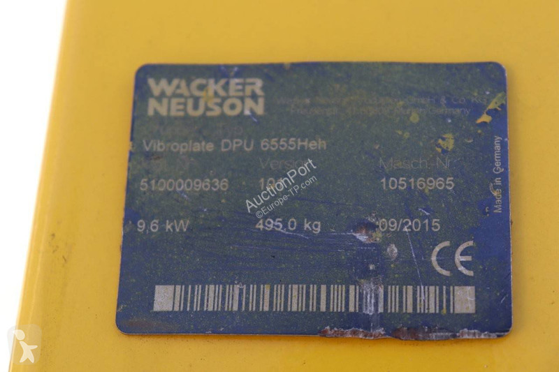 Echipamente pentru lucrari rutiere  DPU6555