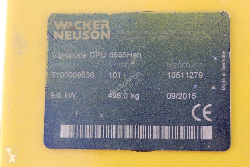 Echipamente pentru lucrari rutiere  DPU6555