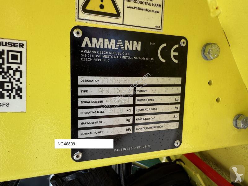 Wegenbouw Ammann AFW 150-2 Mini Gehwegfertiger...