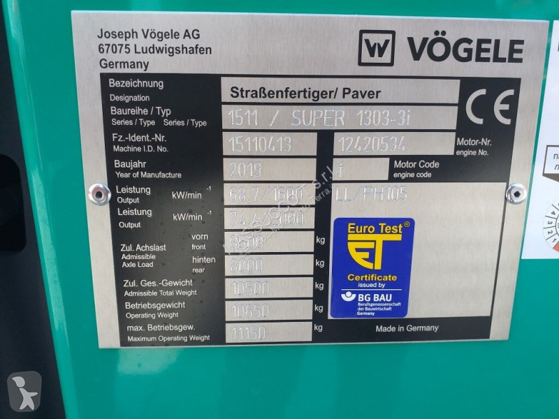 Cestné staviteľstvo  Super 1303-3i